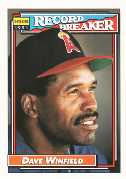 1992 O-Pee-Chee #5 Dave Winfield Front