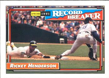 1992 O-Pee-Chee #2 Rickey Henderson Front