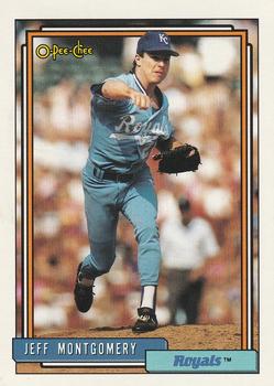 1992 O-Pee-Chee #16 Jeff Montgomery Front