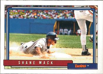 1992 O-Pee-Chee #164 Shane Mack Front