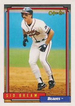 1992 O-Pee-Chee #770 Sid Bream Front