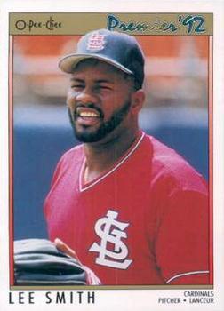 1992 O-Pee-Chee Premier #190 Lee Smith Front