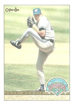 1993 O-Pee-Chee - World Champions #11 Jack Morris Front