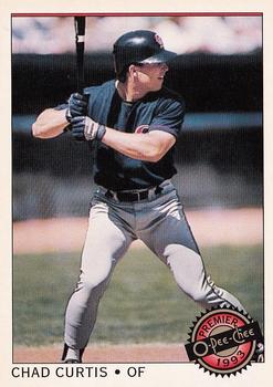 1993 O-Pee-Chee Premier #2 Chad Curtis Front