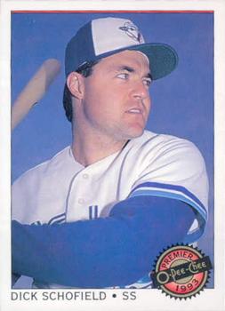 1993 O-Pee-Chee Premier #129 Dick Schofield Front