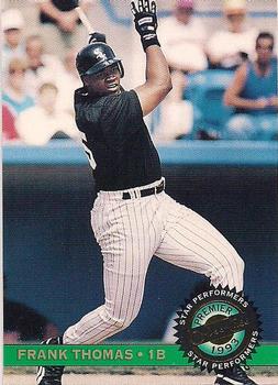 1993 O-Pee-Chee Premier - Star Performers Foil #1 Frank Thomas Front