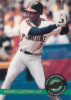 1993 O-Pee-Chee Premier - Star Performers Foil #17 Kenny Lofton Front