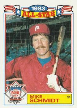 1984 Topps - Glossy All-Stars #15 Mike Schmidt Front