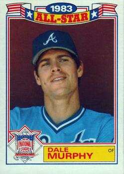 1984 Topps - Glossy All-Stars #19 Dale Murphy Front