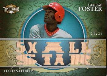 2013 Topps Triple Threads - Relics #TTR-GF3 George Foster Front