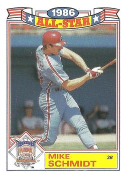 1987 Topps - Glossy All-Stars #4 Mike Schmidt Front