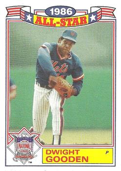 1987 Topps - Glossy All-Stars #10 Dwight Gooden Front