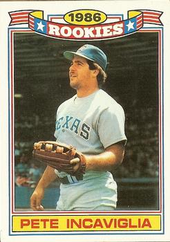 1987 Topps - Glossy Rookies #6 Pete Incaviglia Front