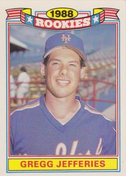 1989 Topps - Glossy Rookies #13 Gregg Jefferies Front