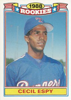 1989 Topps - Glossy Rookies #7 Cecil Espy Front