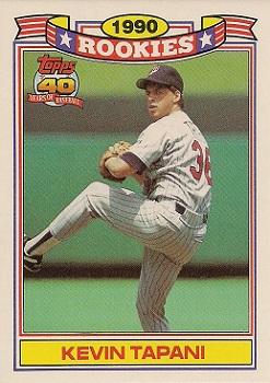 1991 Topps - Glossy Rookies #27 Kevin Tapani Front