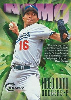 1997 Circa #15 Hideo Nomo Front
