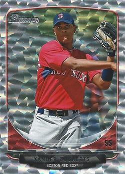 2013 Bowman Draft Picks & Prospects - Top Prospects Silver Ice #TP-40 Xander Bogaerts Front