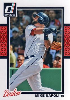 2014 Donruss #80 Mike Napoli Front