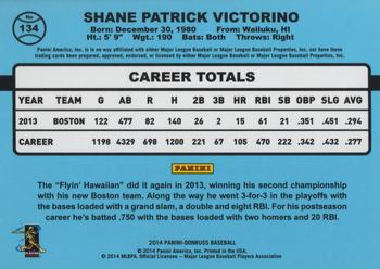 2014 Donruss #134 Shane Victorino Back