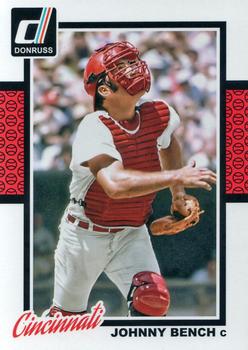2014 Donruss #195 Johnny Bench Front