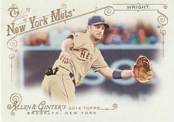 2014 Topps Allen & Ginter #98 David Wright Front