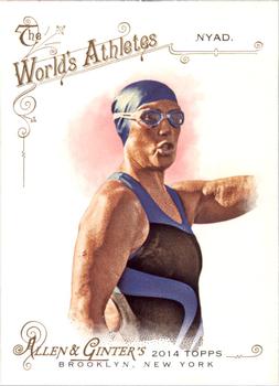 2014 Topps Allen & Ginter #62 Diana Nyad Front