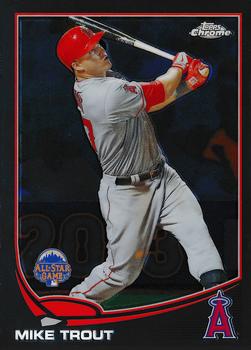 2013 Topps Chrome Update #MB-9 Mike Trout Front