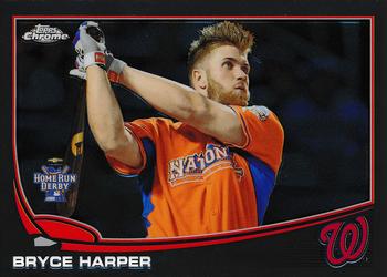 2013 Topps Chrome Update #MB-30 Bryce Harper Front
