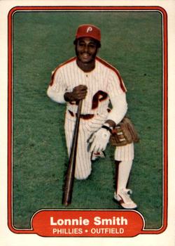 1982 Fleer #259 Lonnie Smith Front