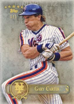 2013 Topps Five Star - Parallel 1/1 #64 Gary Carter Front