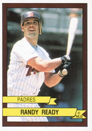 1989 Panini Stickers #201 Randy Ready Front