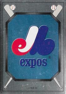 1990 Panini Stickers #290 Expos Logo Front