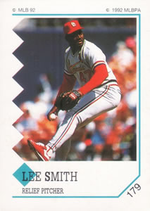 1992 Panini Stickers #179 Lee Smith Front
