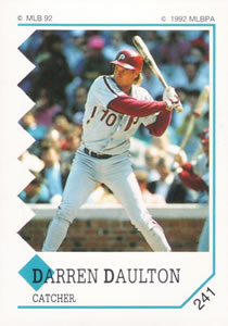 1992 Panini Stickers #241 Darren Daulton Front