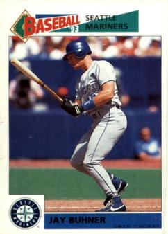 1993 Panini Stickers #65 Jay Buhner Front