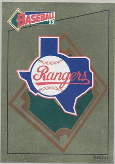 1993 Panini Stickers #78 Rangers Logo Front