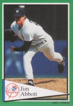 1994 Panini Stickers #98 Jim Abbott Front