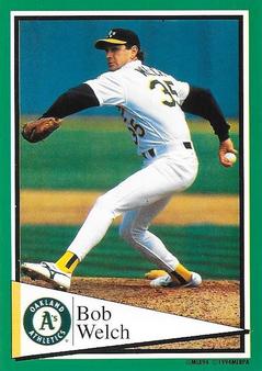 1994 Panini Stickers #115 Bob Welch Front