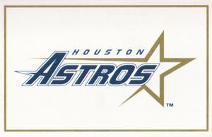 1995 Fleer Panini Stickers #140 Houston Astros Front