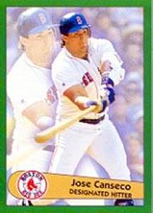 1996 Panini Stickers #135 Jose Canseco Front
