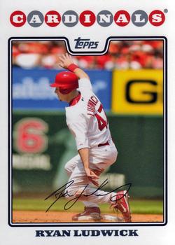 2008 Topps Updates & Highlights #UH49 Ryan Ludwick Front