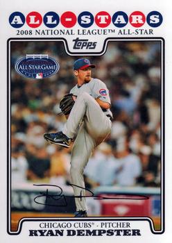 2008 Topps Updates & Highlights #UH292 Ryan Dempster Front