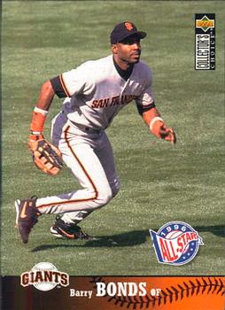 1997 Collector's Choice #225 Barry Bonds Front