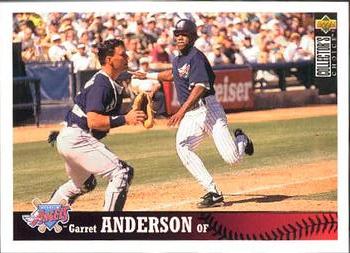 1997 Collector's Choice #252 Garret Anderson Front