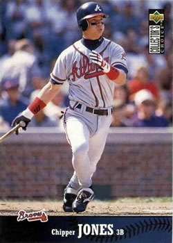 1997 Collector's Choice #270 Chipper Jones Front