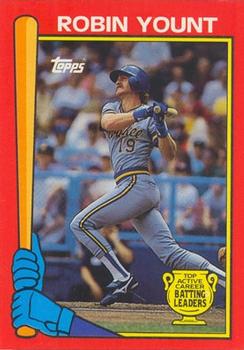1989 Topps - Batting Leaders #21 Robin Yount Front