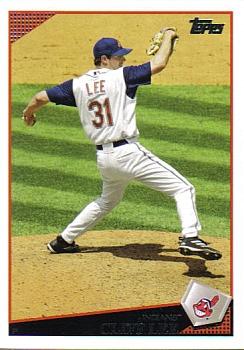 2009 Topps Cleveland Indians #CLE2 Cliff Lee Front