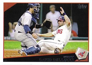 2009 Topps Cleveland Indians #CLE6 David Dellucci Front