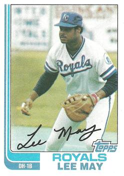 1982 Topps #132 Lee May Front